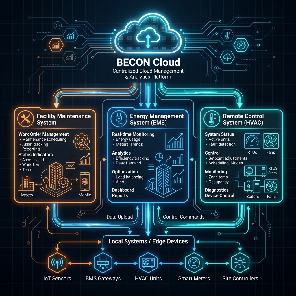 BECON Cloud Architecture Diagram